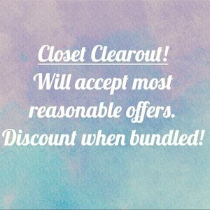 Closet Clearout!